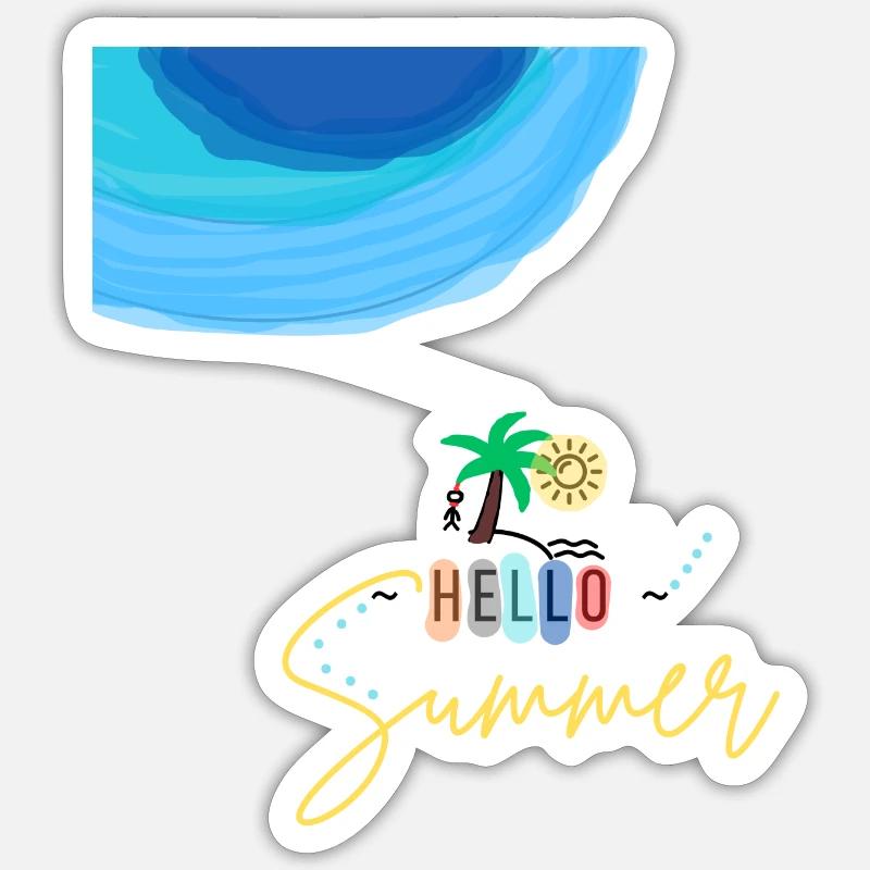 Sticker Größe S (10 x 10 cm) - 