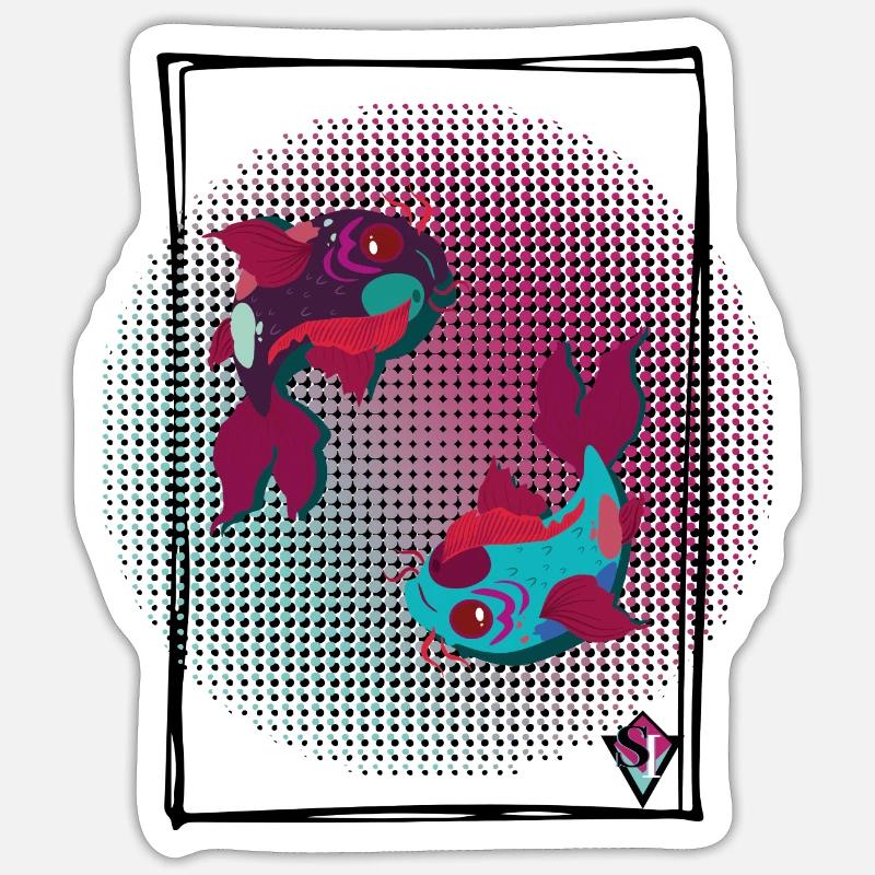 Sticker Größe S (10 x 10 cm) - 