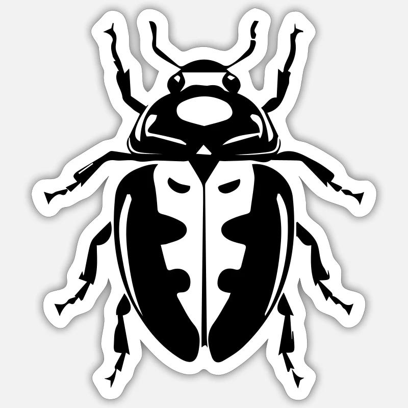 Insekt Sticker Größe S (10 x 10 cm)