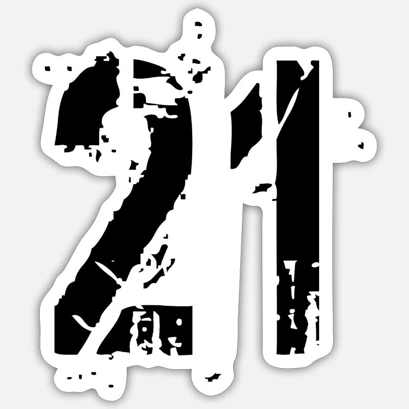 Sticker size S (10 x 10 cm) - 