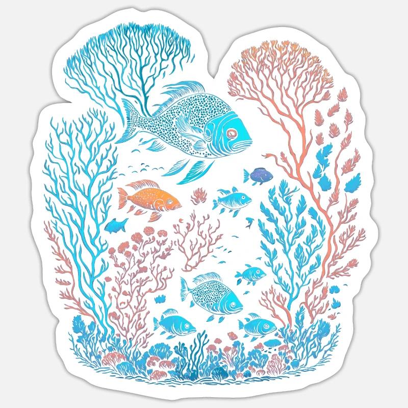 Sticker Größe S (10 x 10 cm) - 