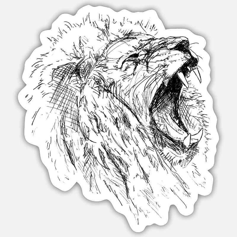 Sticker Größe S (10 x 10 cm) - 