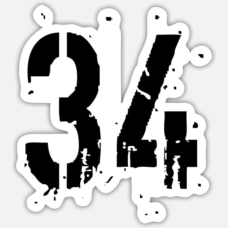 Sticker taille S (10 x 10 cm) - 