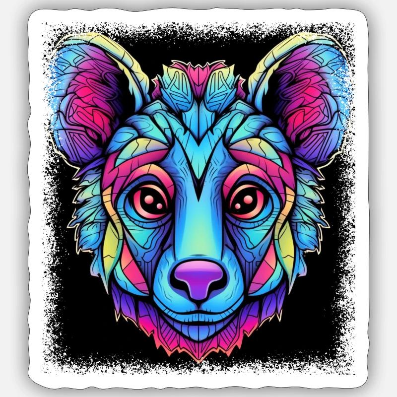 Australian Koala Present Gift Idea Awesome Funny Sticker size S (10 x 10 cm)