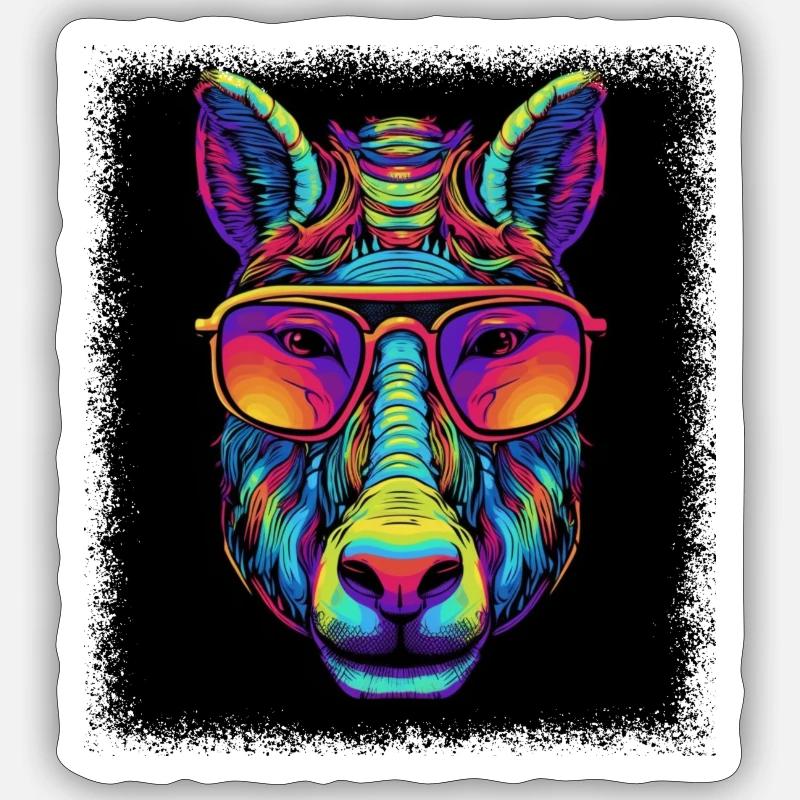 pur-sang citation cheval dictons cavalier - Sticker taille S (10 x 10 cm) - blanc mat