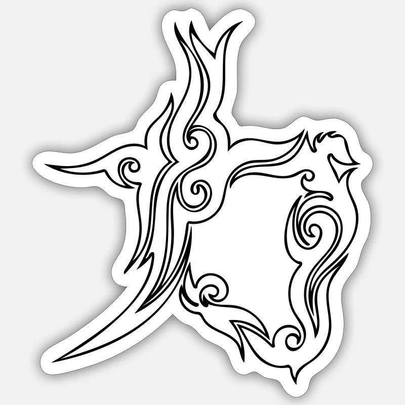 Sticker Größe S (10 x 10 cm) - 