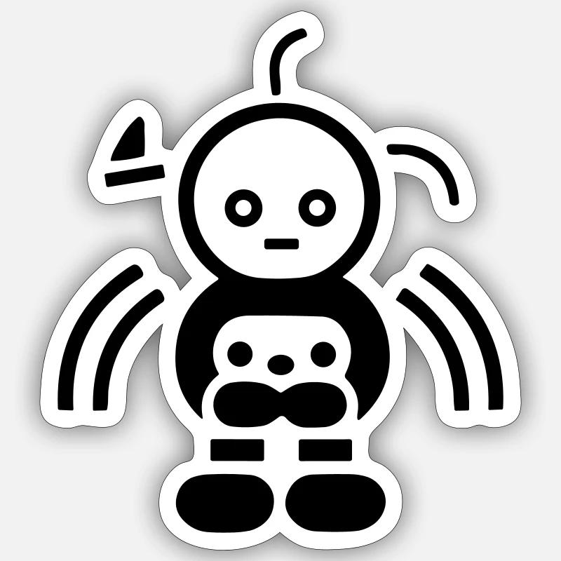 Sticker taille S (10 x 10 cm) - 