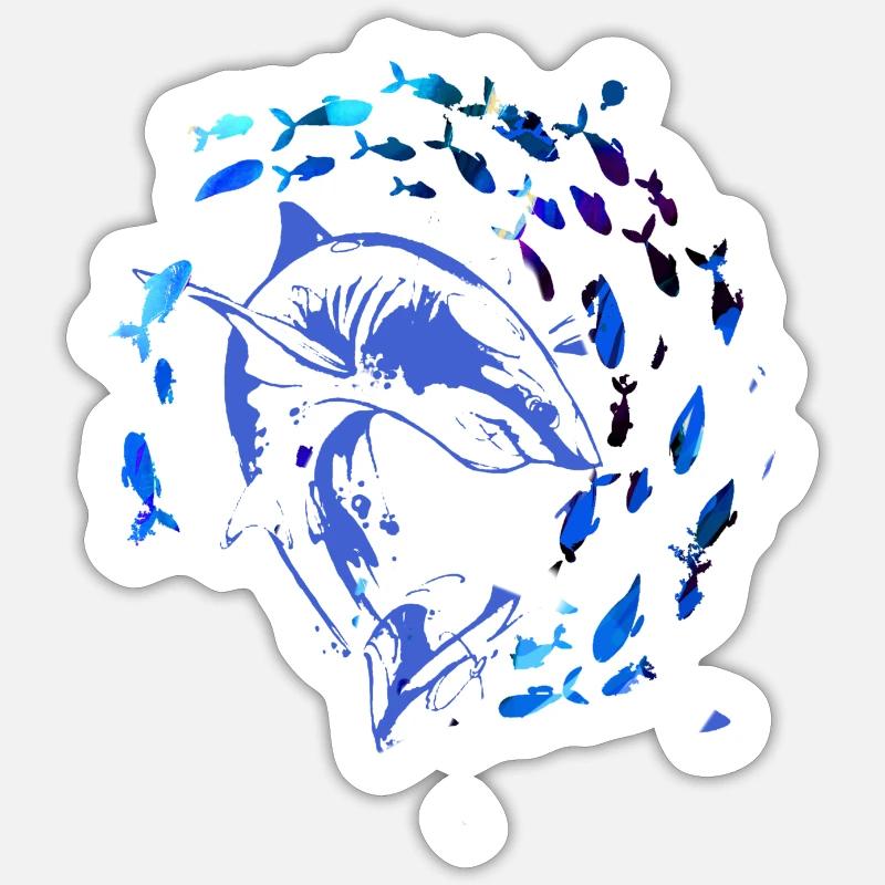 Sticker Größe S (10 x 10 cm) - 