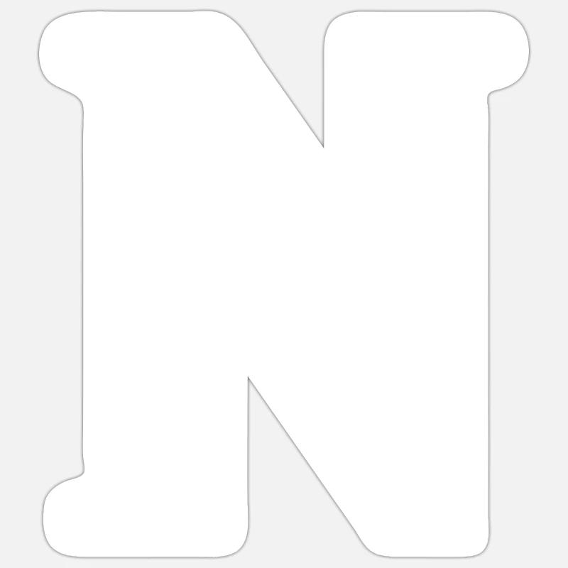 N Sticker taille S (10 x 10 cm)