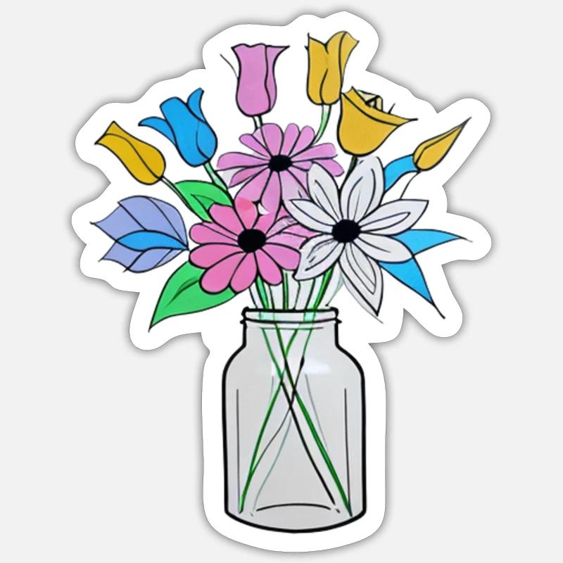 Sticker taille S (10 x 10 cm) - 