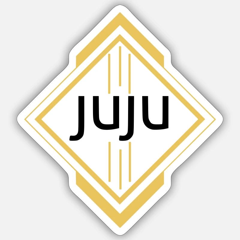 Juju Sticker taille S (10 x 10 cm)
