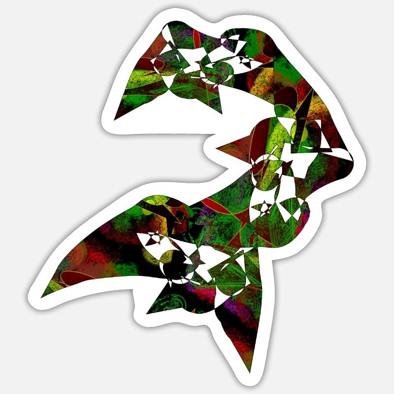 Sticker Größe S (10 x 10 cm) - 