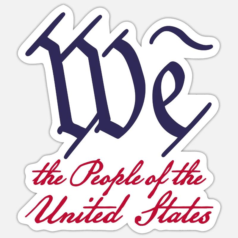 Nous, le peuple 2 Sticker taille S (10 x 10 cm)