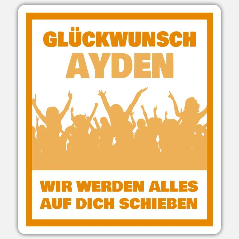 Sticker Größe S (10 x 10 cm) - 