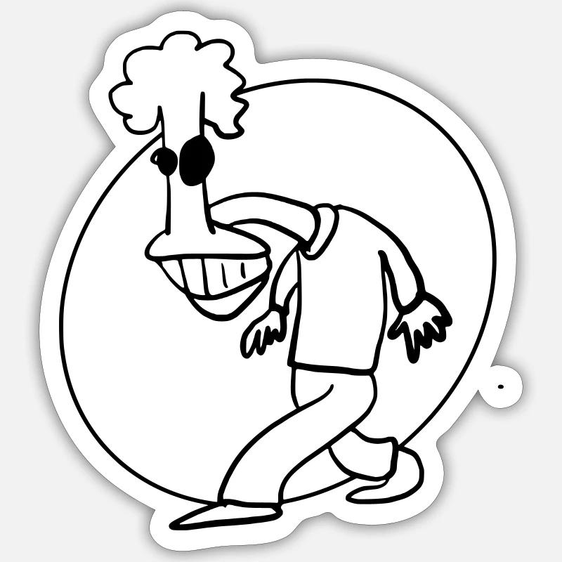 Sticker taille S (10 x 10 cm) - 