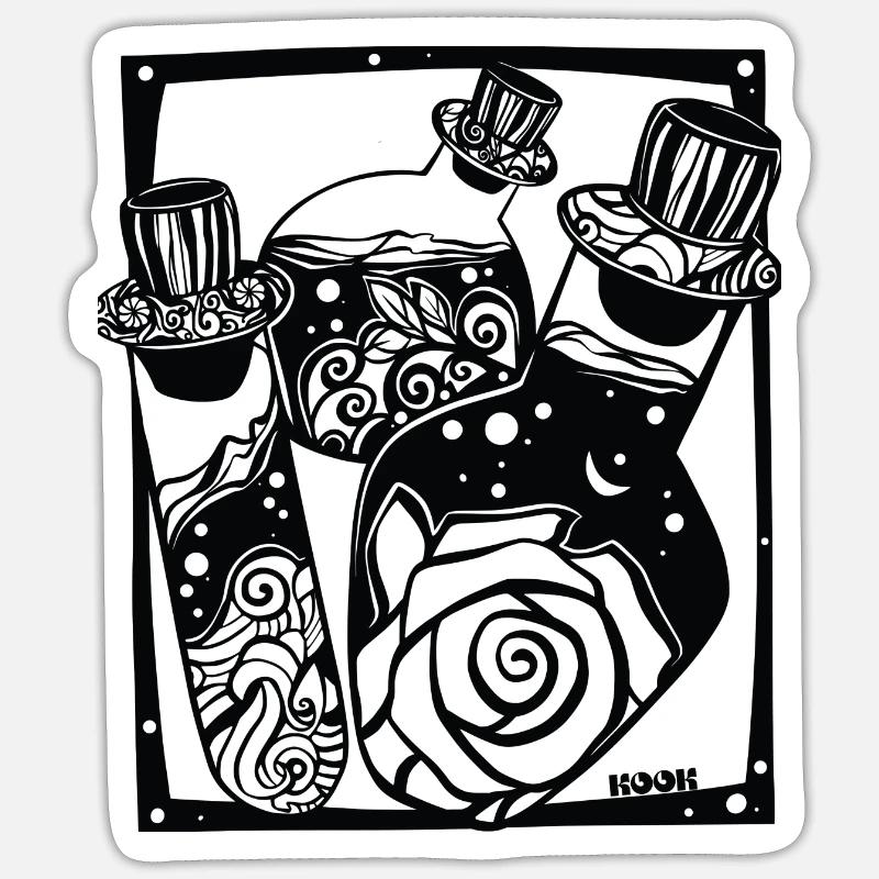 Sticker size S (10 x 10 cm) - 