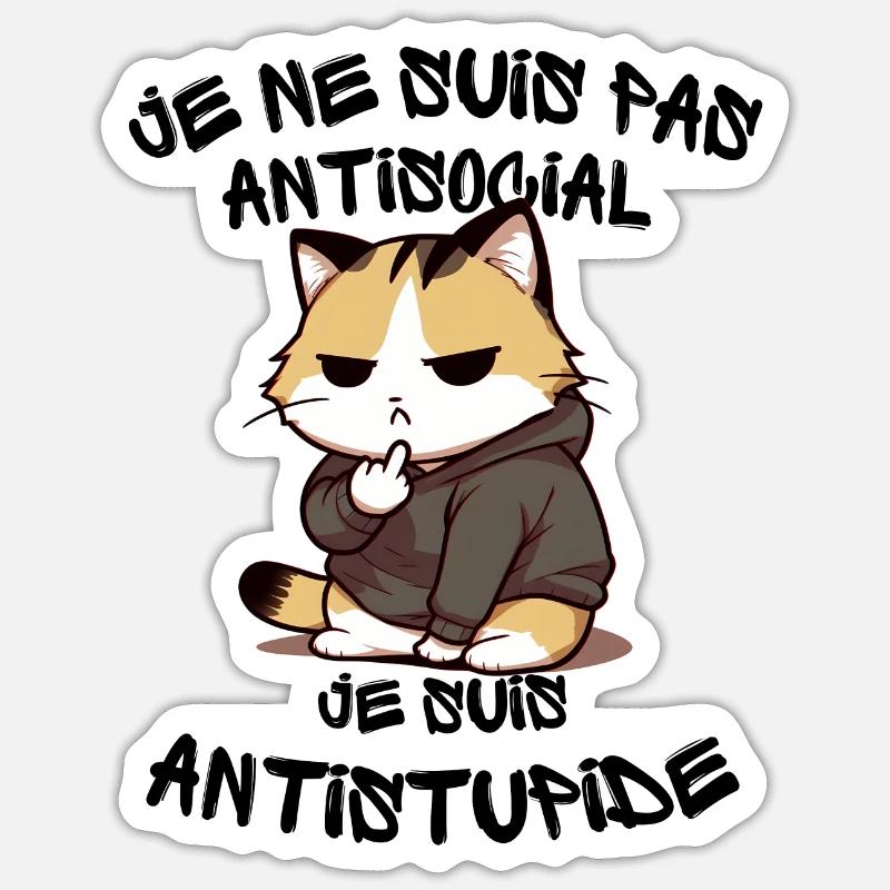 Sticker taille S (10 x 10 cm) - 