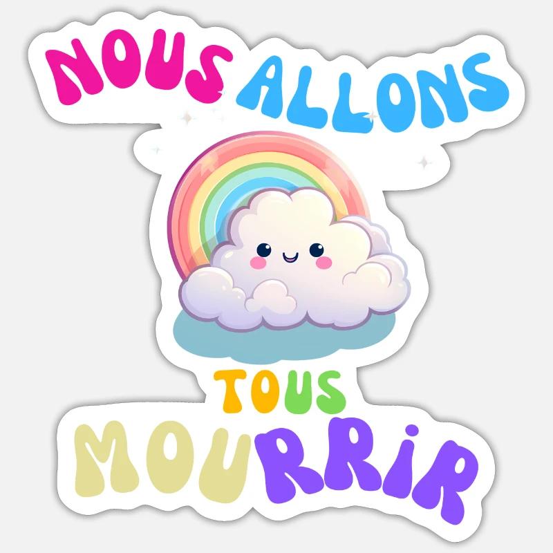 Sticker taille S (10 x 10 cm) - 
