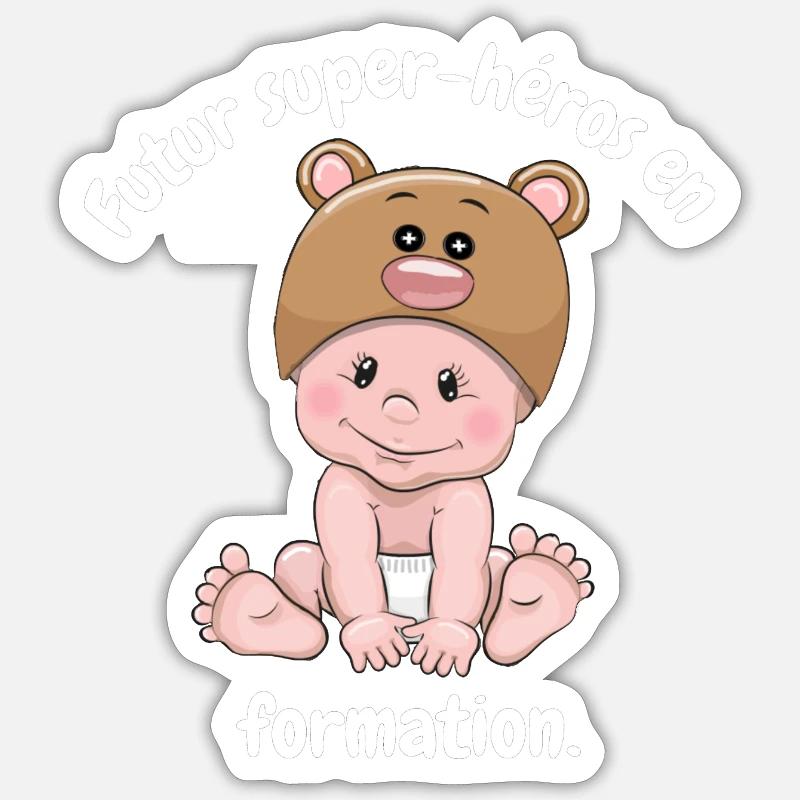 Sticker taille S (10 x 10 cm) - 