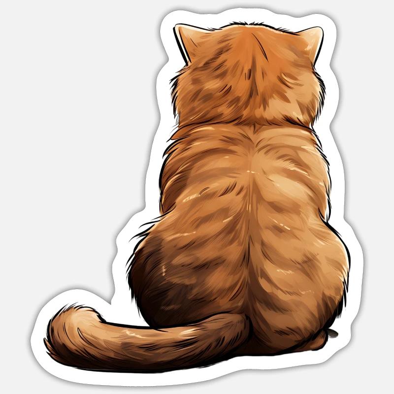 Scottish Fold Sticker size S (10 x 10 cm)