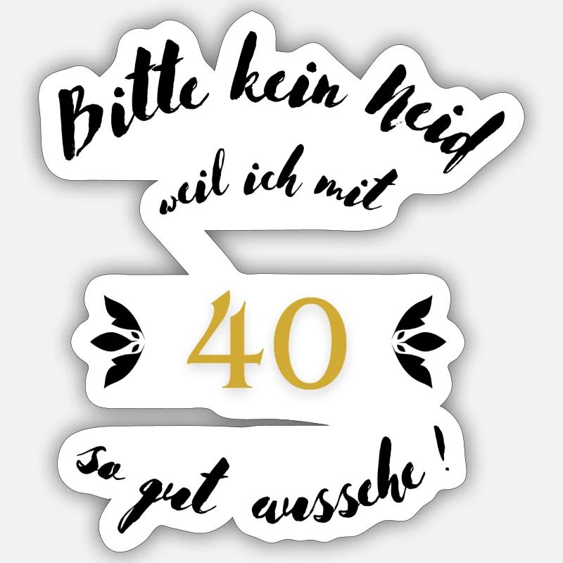 Sticker Größe S (10 x 10 cm) - 