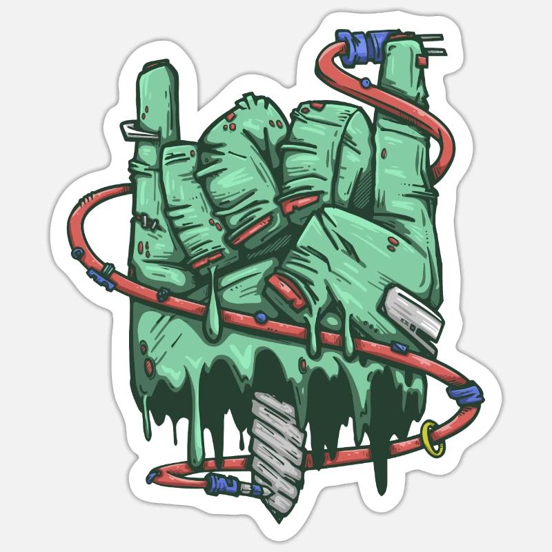 Sticker size S (10 x 10 cm) - 