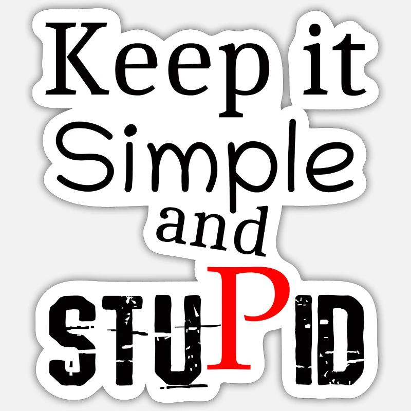 Sticker Größe S (10 x 10 cm) - 