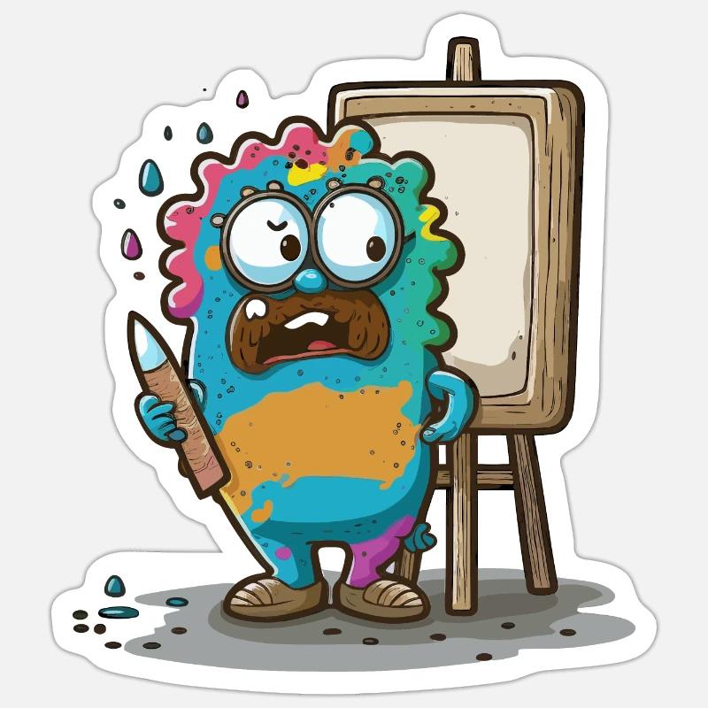 Sticker taille S (10 x 10 cm) - 