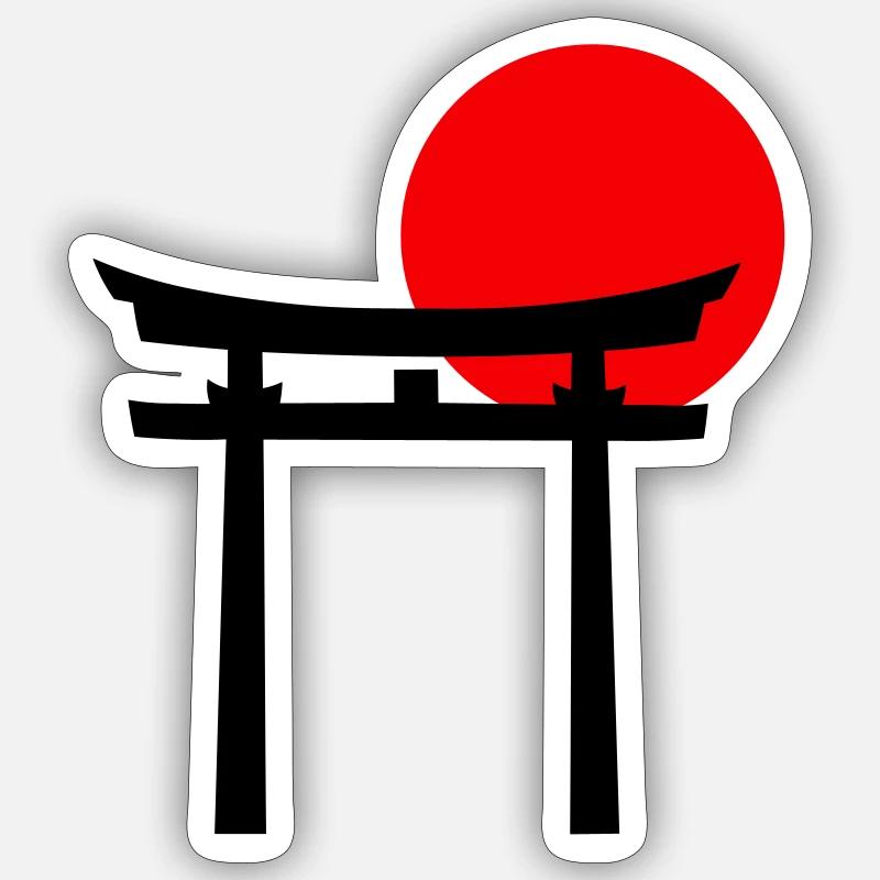 Torii Sticker Größe S (10 x 10 cm)