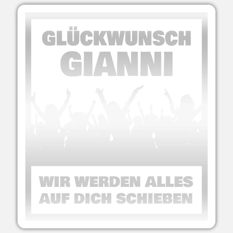 Sticker Größe S (10 x 10 cm) - 