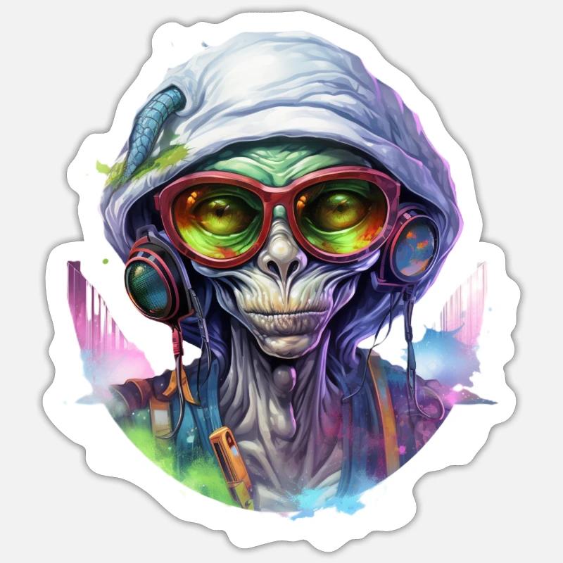 Sticker Größe S (10 x 10 cm) - 
