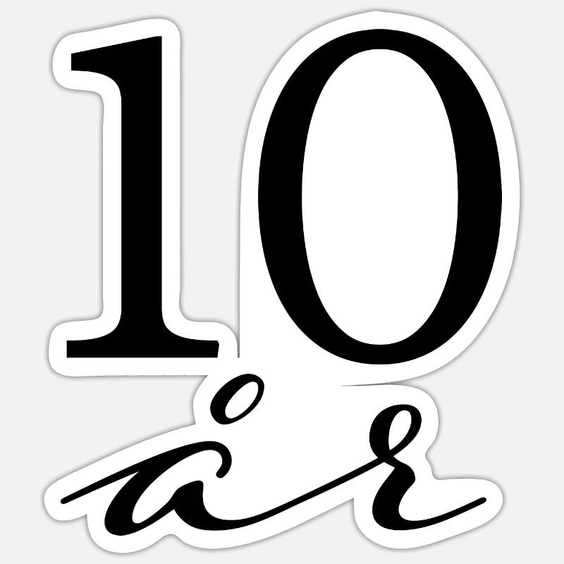 Sticker size S (10 x 10 cm) - 