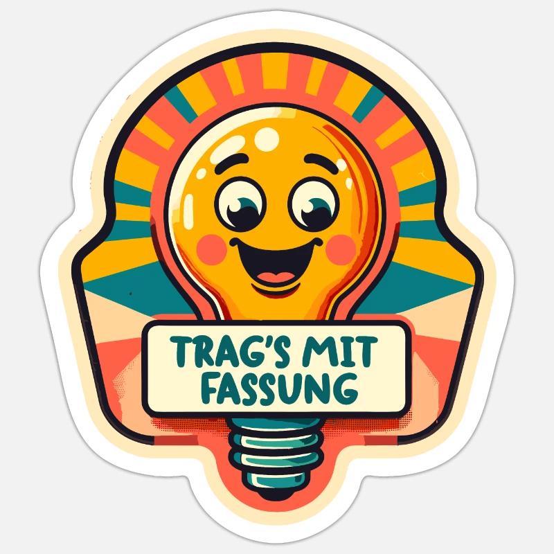 Sticker Größe S (10 x 10 cm) - 