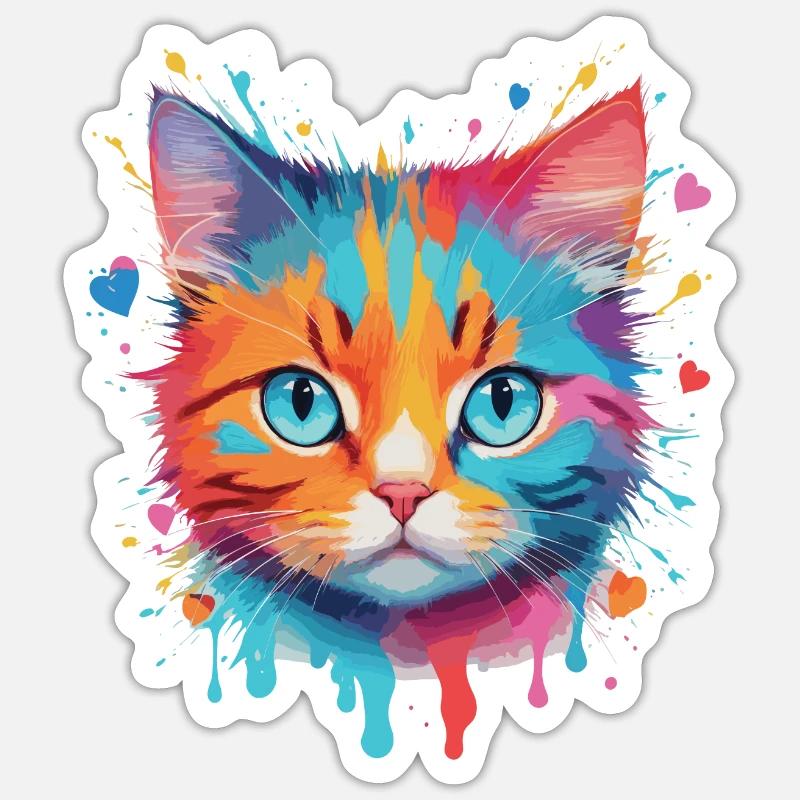 Sticker Größe S (10 x 10 cm) - 