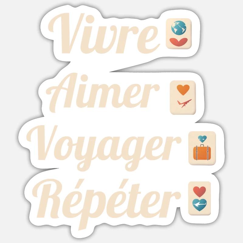 Sticker taille S (10 x 10 cm) - 
