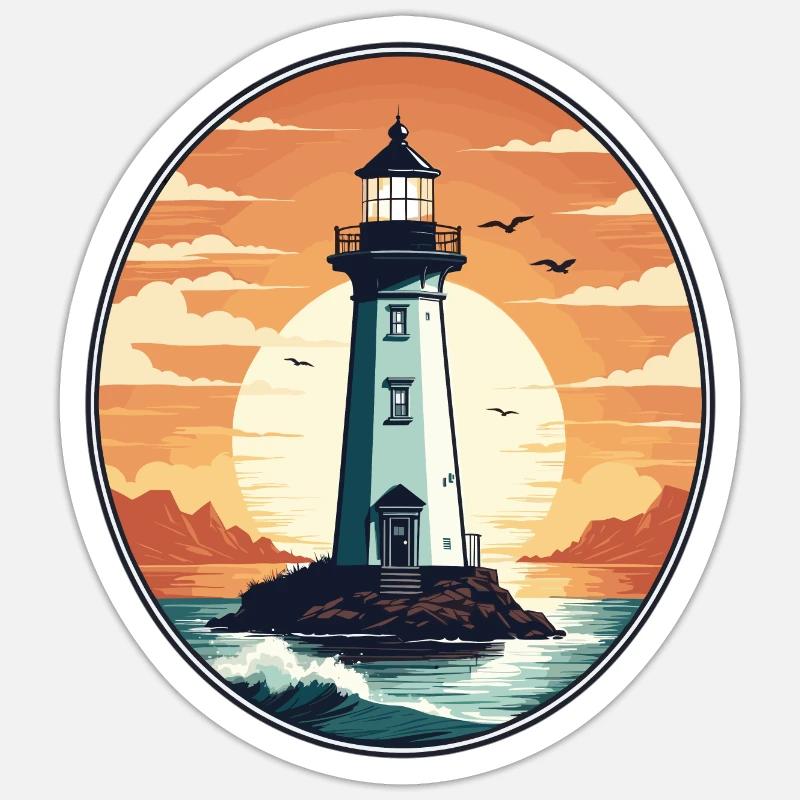 Phare Sticker taille S (10 x 10 cm)