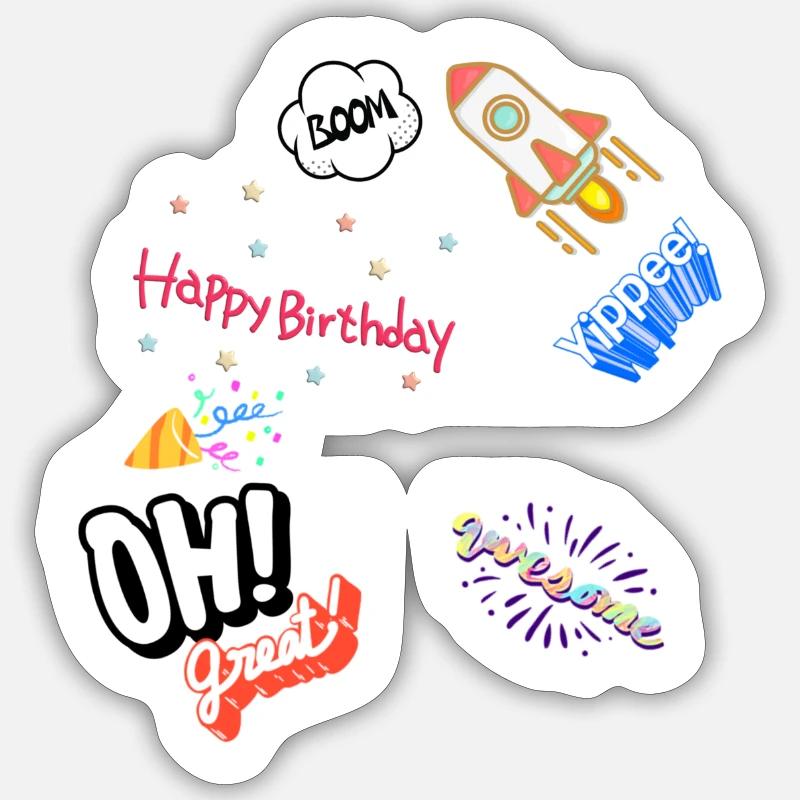 Sticker size S (10 x 10 cm) - 