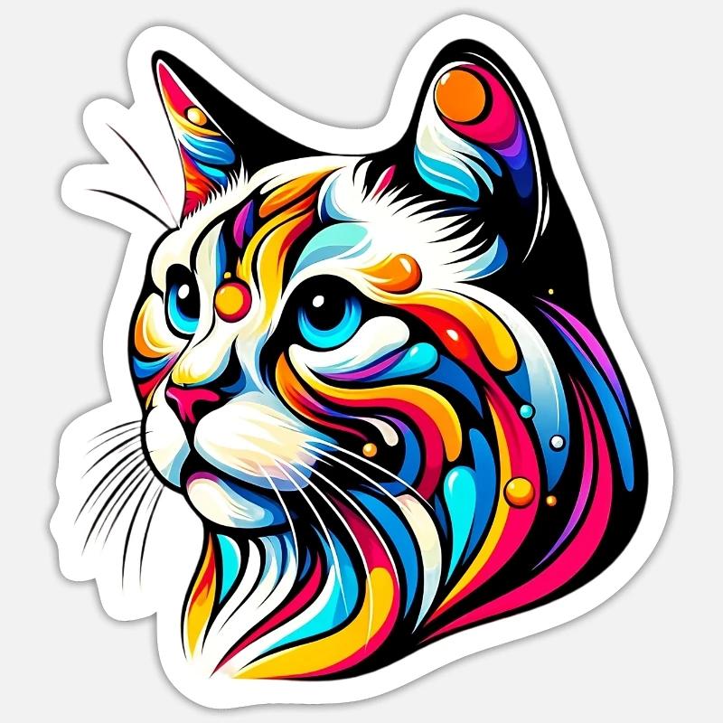 Sticker taille S (10 x 10 cm) - 