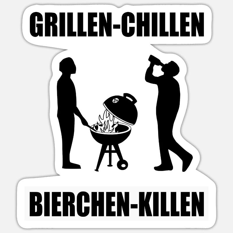Sticker Größe S (10 x 10 cm) - 