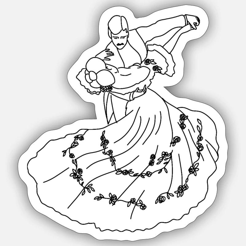 Sticker taille S (10 x 10 cm) - 