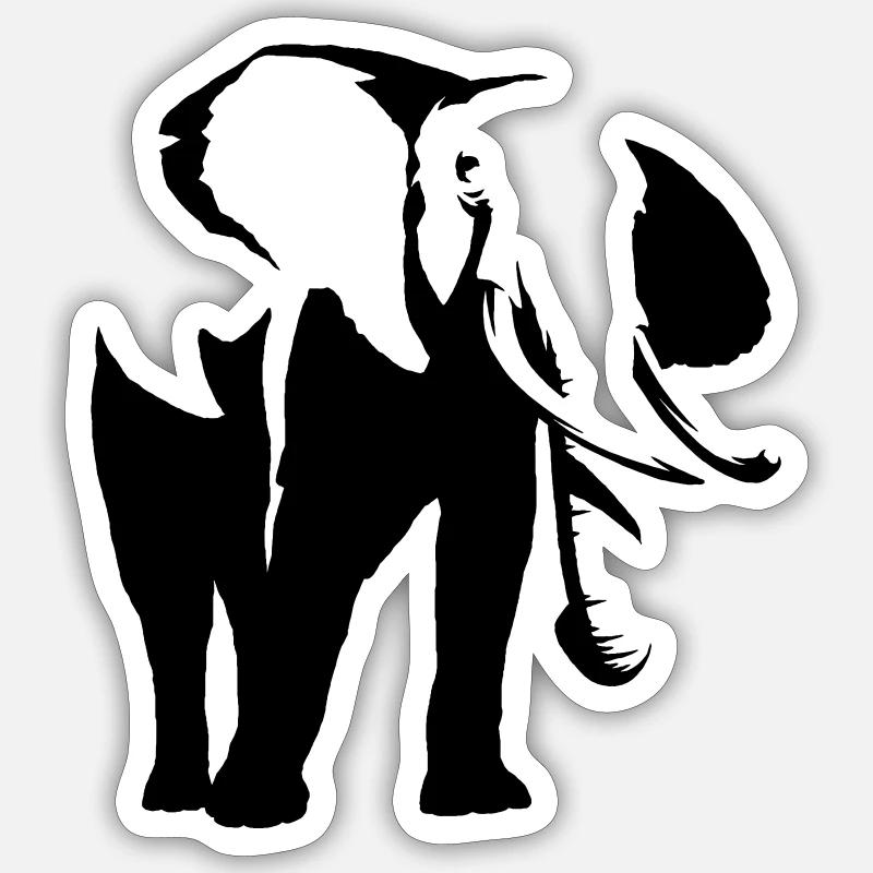 Sticker Größe S (10 x 10 cm) - 