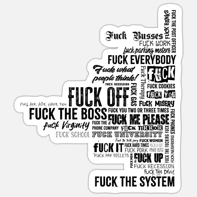 Sticker Größe S (10 x 10 cm) - 