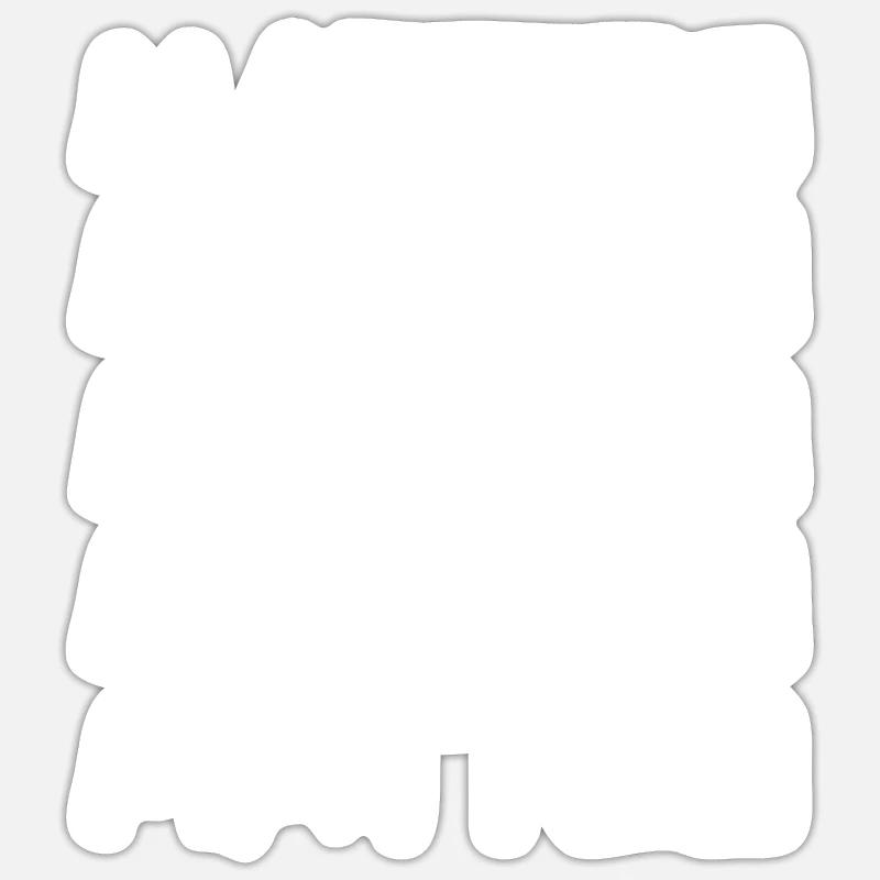 Écureuil Matteo - Sticker taille S (10 x 10 cm) - blanc mat