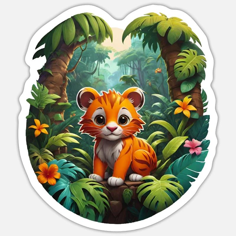 Summer Feeling Sticker Größe S (10 x 10 cm)