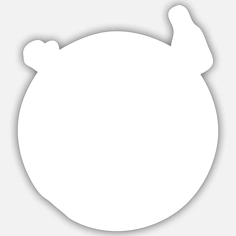 Sticker Größe S (10 x 10 cm) - 