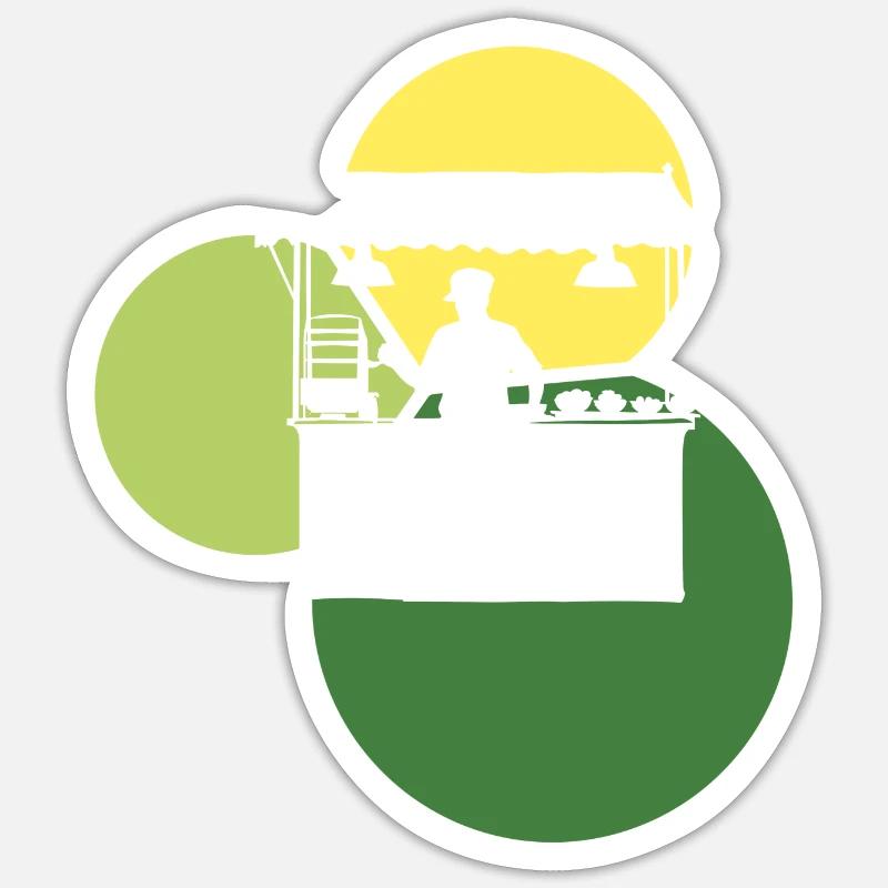 Sticker Größe S (10 x 10 cm) - 