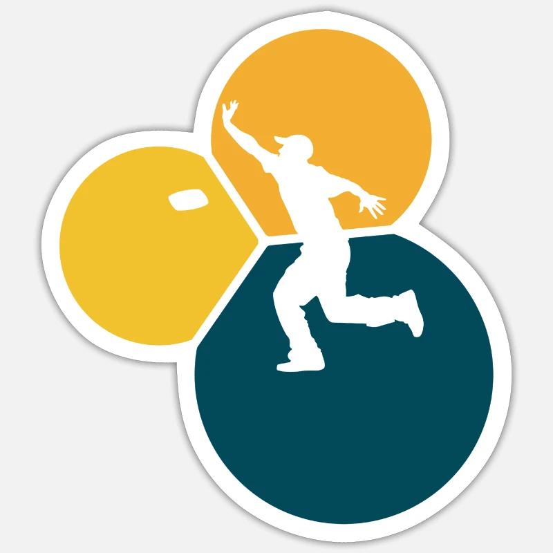 Turnier Säcke - Sticker Größe S (10 x 10 cm) - Mattweiß