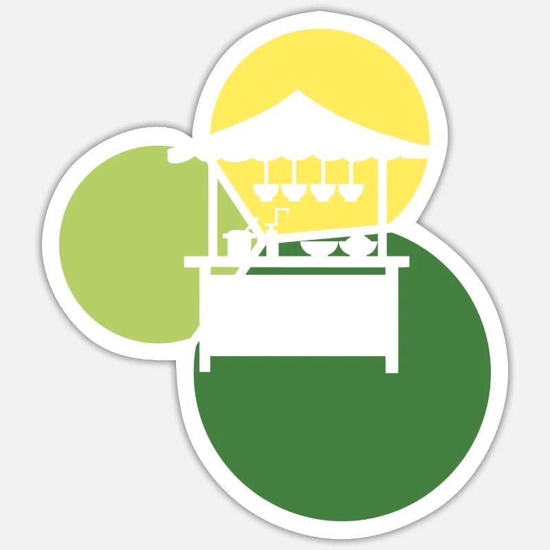 Sticker Größe S (10 x 10 cm) - 
