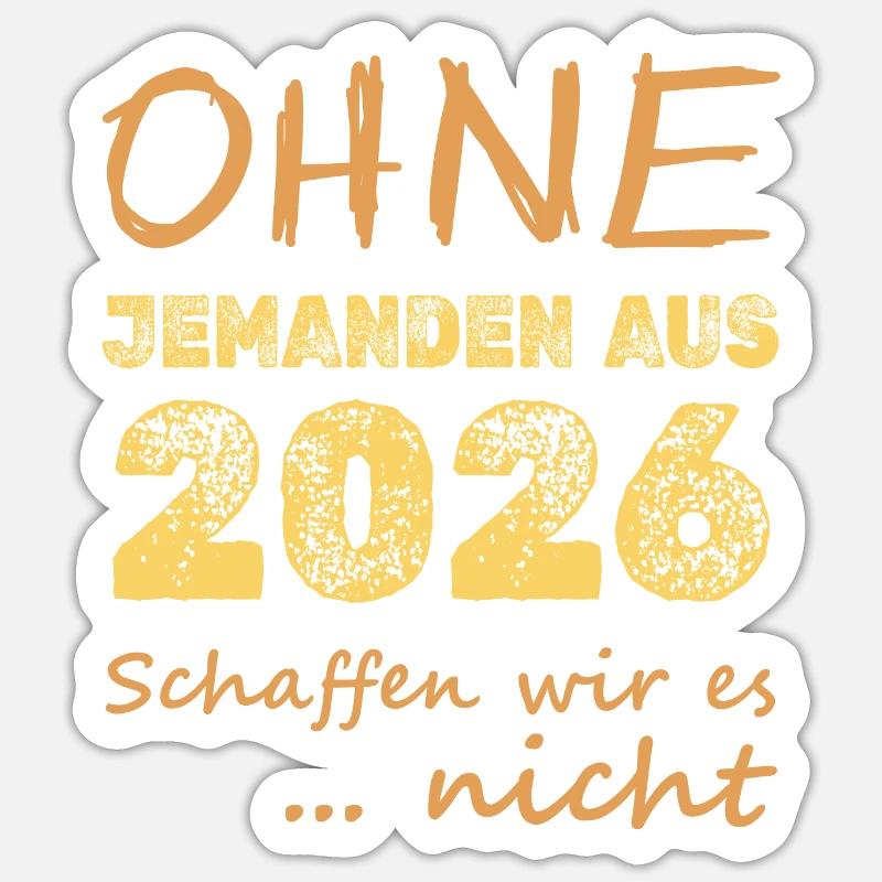 Sticker Größe S (10 x 10 cm) - 