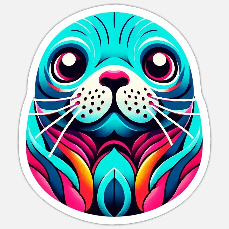 Sticker Größe S (10 x 10 cm) - 